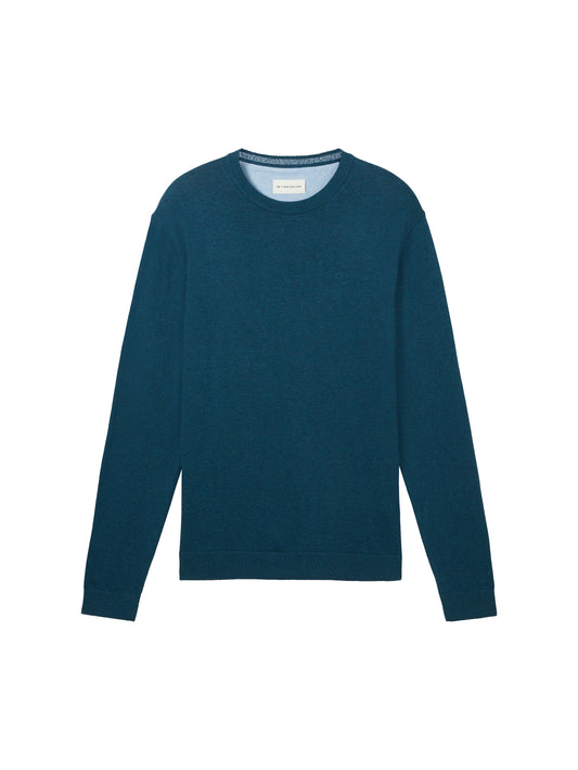 basic crewneck knit - 1039810