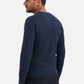 Pullover Crewneck Jacquard Solid - 29230916