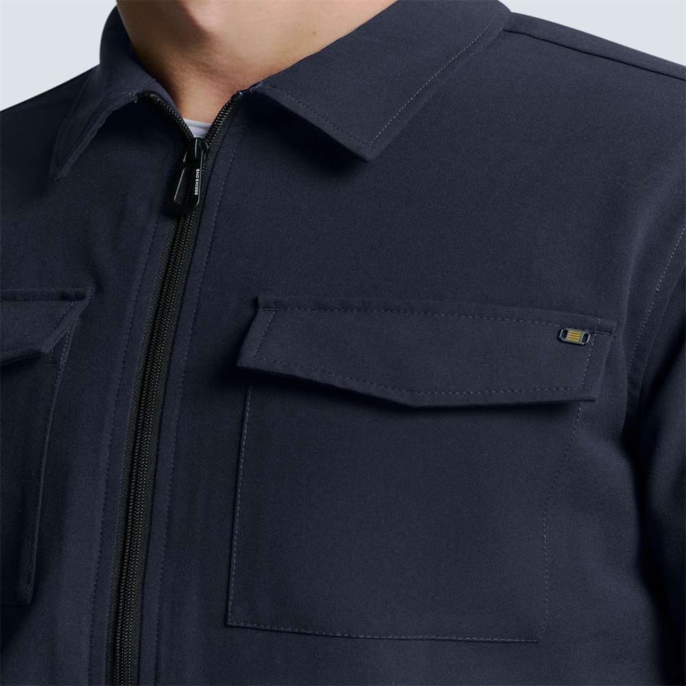 Overshirt Zip Closure Stretch - 26511101