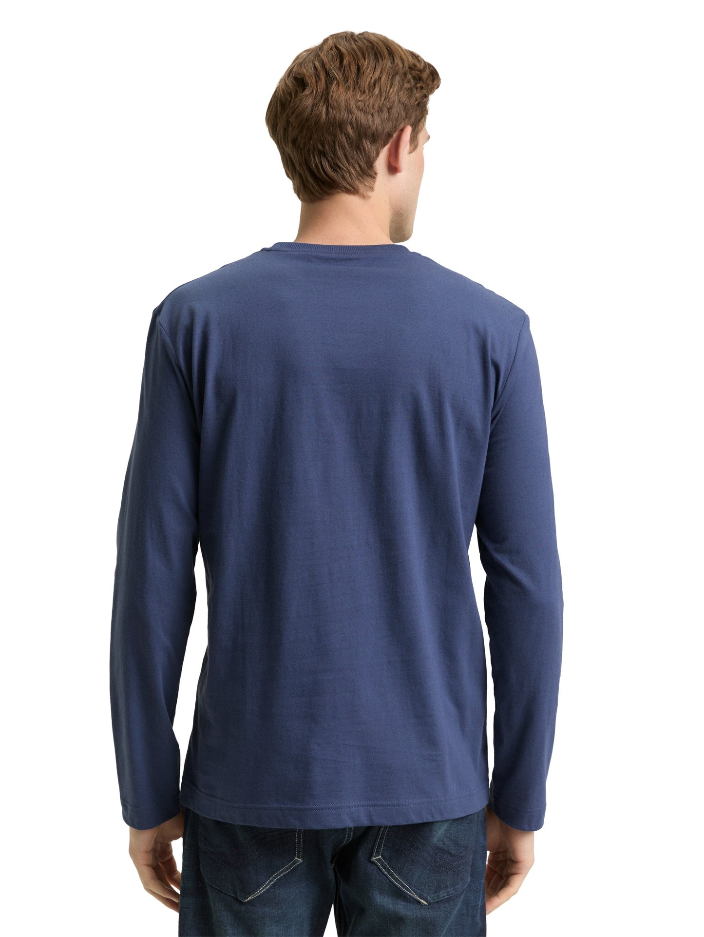 detailed longsleeve t-shirt - 1048611