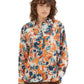 printed blouse with collar - 1037889