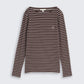 T-Shirt striped boatneck - 1051234