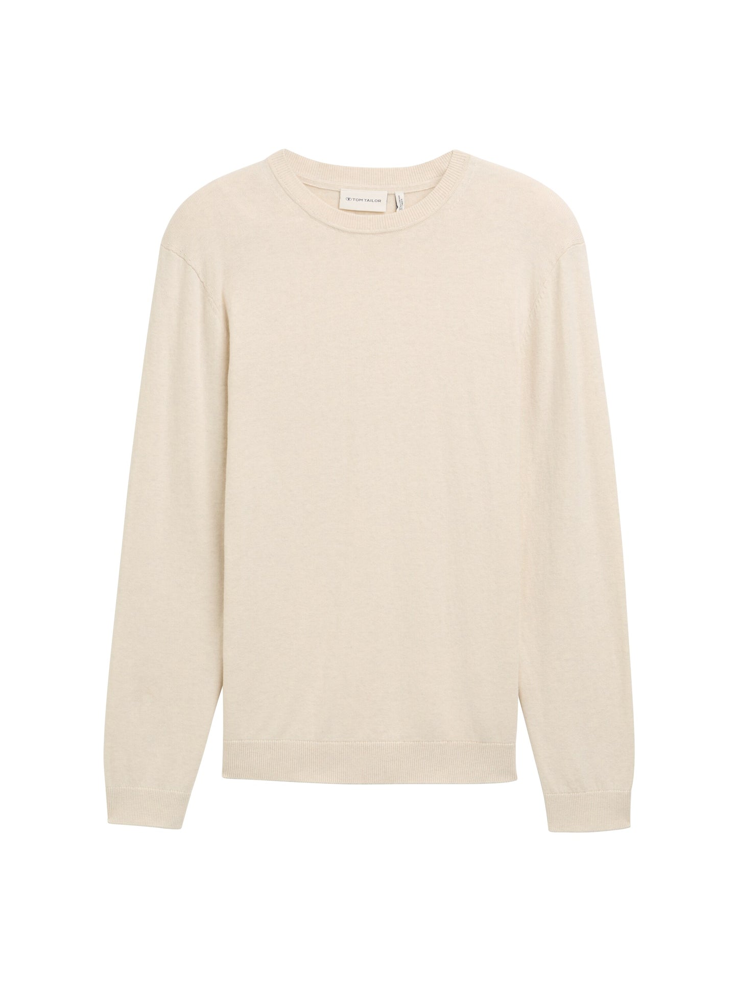 cotton cashmere crewneck knit - 1043266