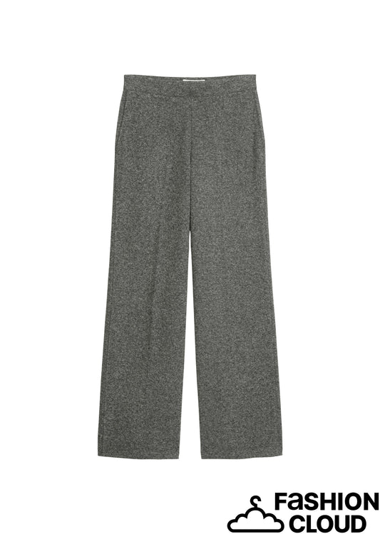 Jersey pants, wide leg - M09304419053