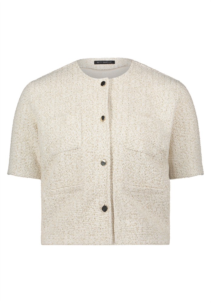 Sweat Jacke Kurz 1/2 Arm - 47501953