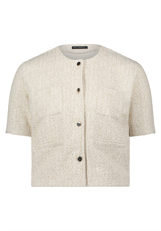 Sweat Jacke Kurz 1/2 Arm - 47501953