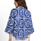 blouse loose fit with linen - 1049825