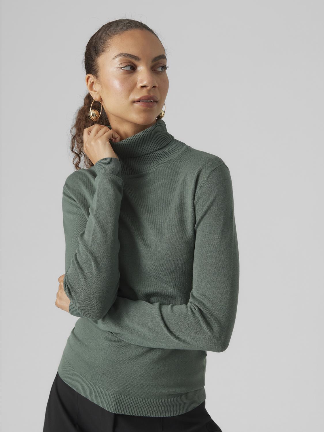 VMGLORY LS ROLLNECK BLOUSE NOOS - 10231630