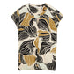 blouse printed shortsleeve - 1045238