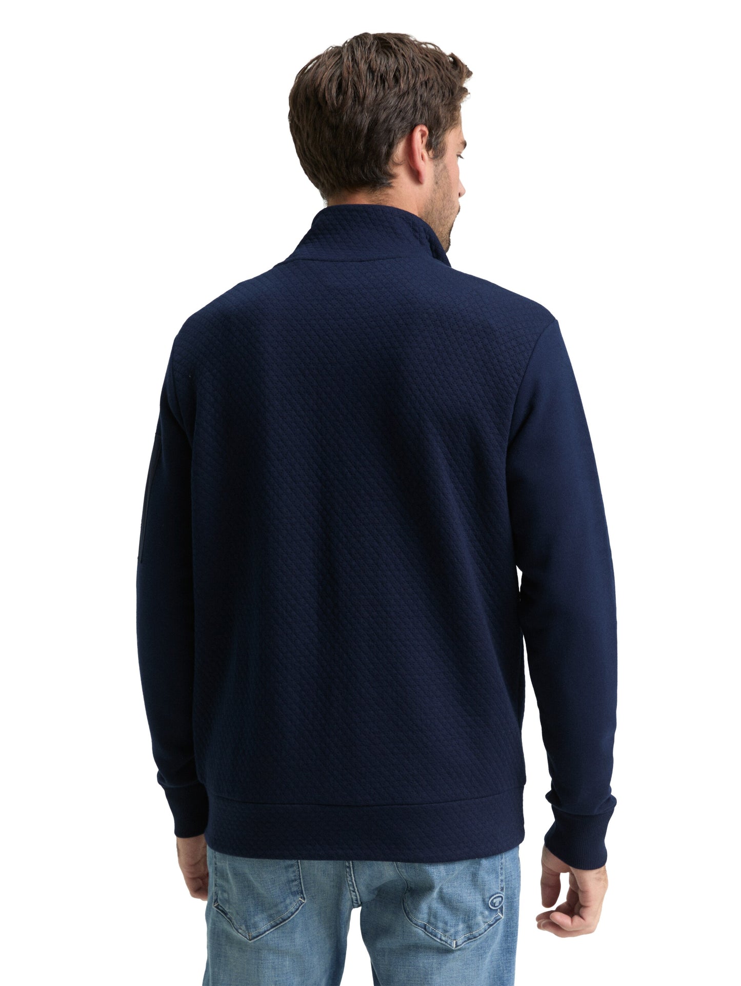 structured stand-up jacket - 1049263