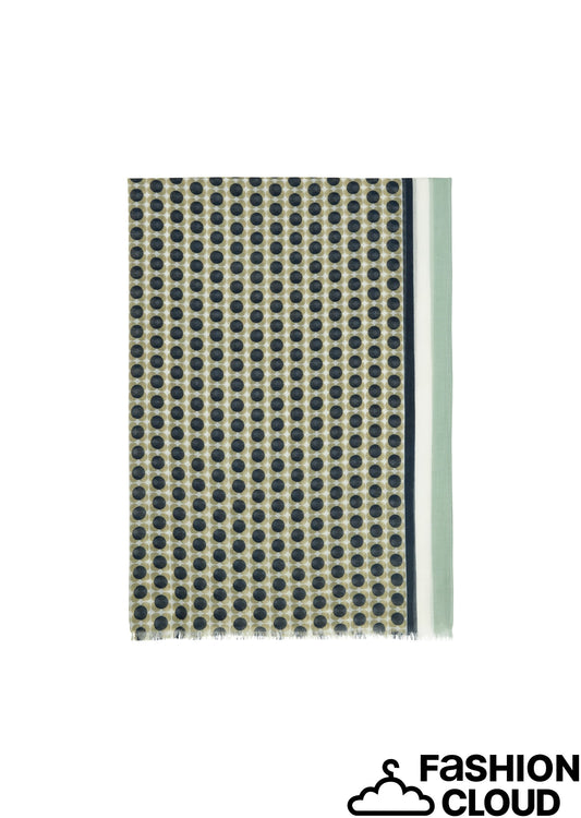 Scarf, woven, cotton-modal, various - 502819502167