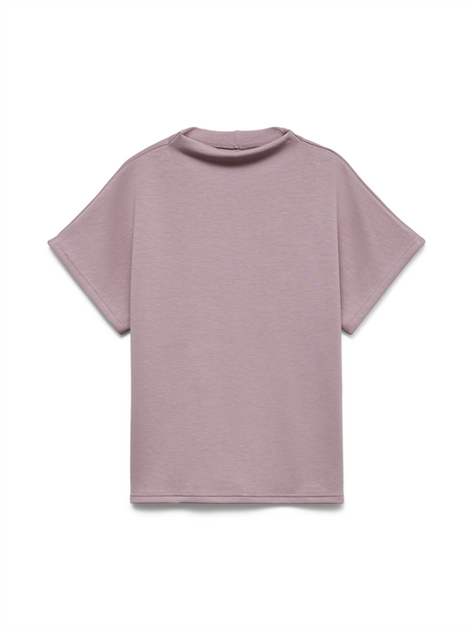 VMHALI SS FUNNEL NECK TOP JRS - 10348673
