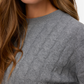 AWLORELLA LS O-NECK KNIT NOOS - 10319710