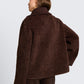 structured cosy jacket - 1051133