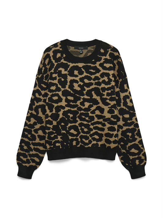 VMSILJEANIMAL LS O-NCK PULLOVER GA - 10330808