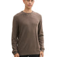 cotton cashmere crewneck knit - 1043266