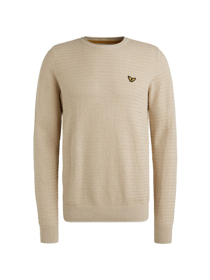 R-neck cotton mouline - PKW2411330