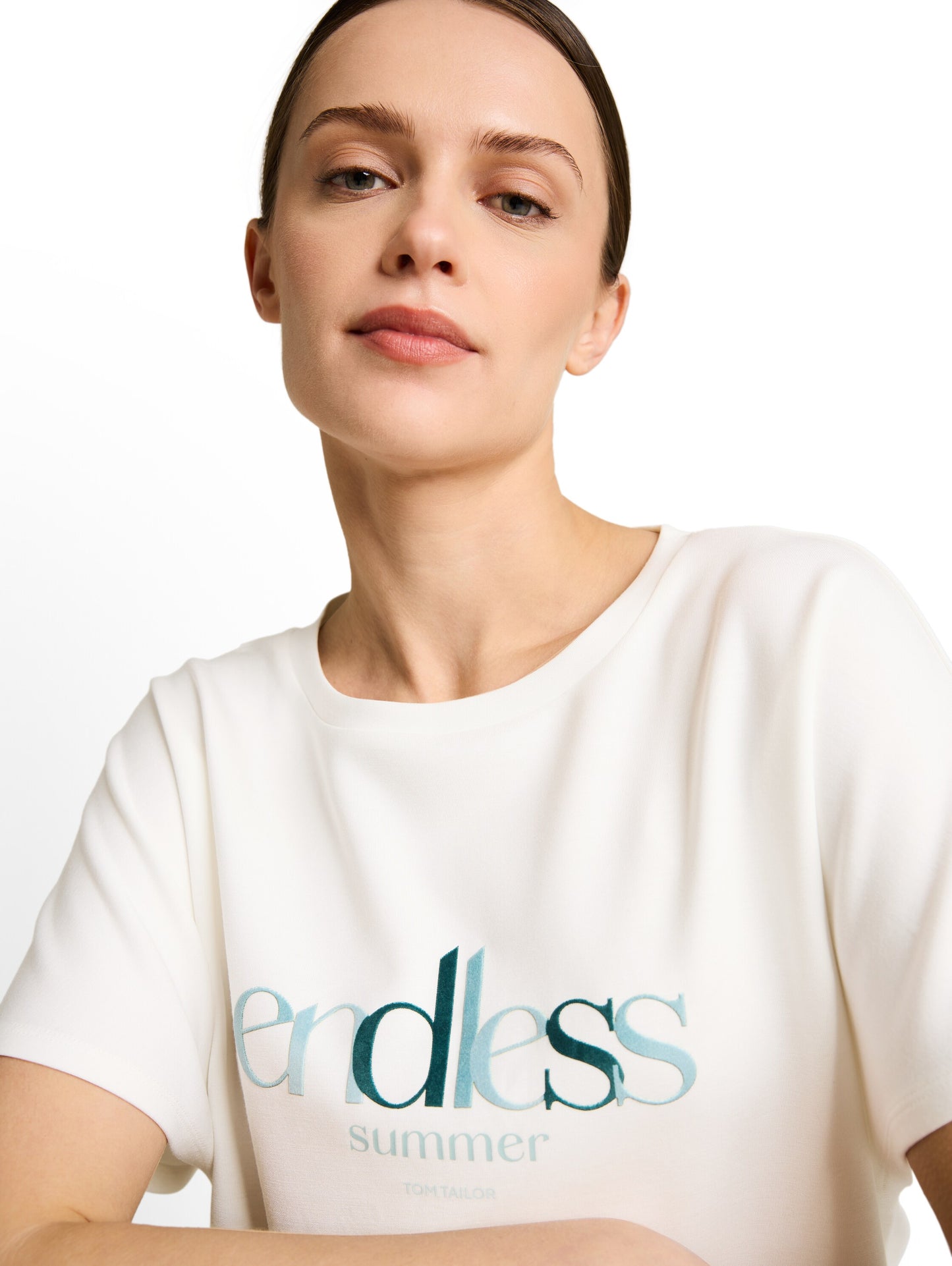 T-shirt scuba crew neck with p - 1050444