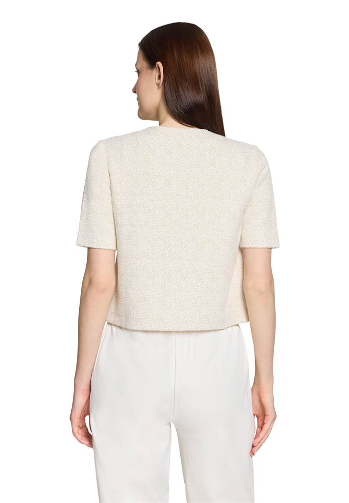 Sweat Jacke Kurz 1/2 Arm - 47501953