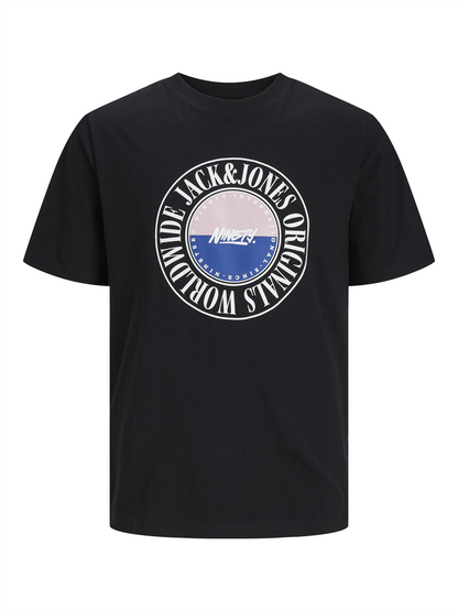 JORCOBIN TEE SS CREW NECK LN - 12250411