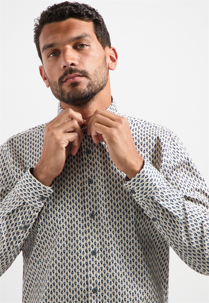 Shirt Stretch Allover Printed - 29430922