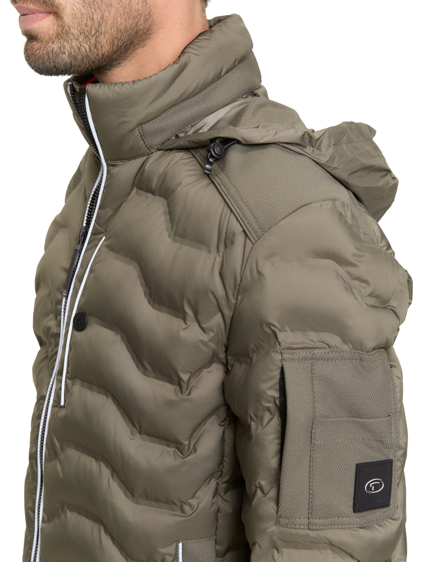 decorative hybrid jacket - 1048511