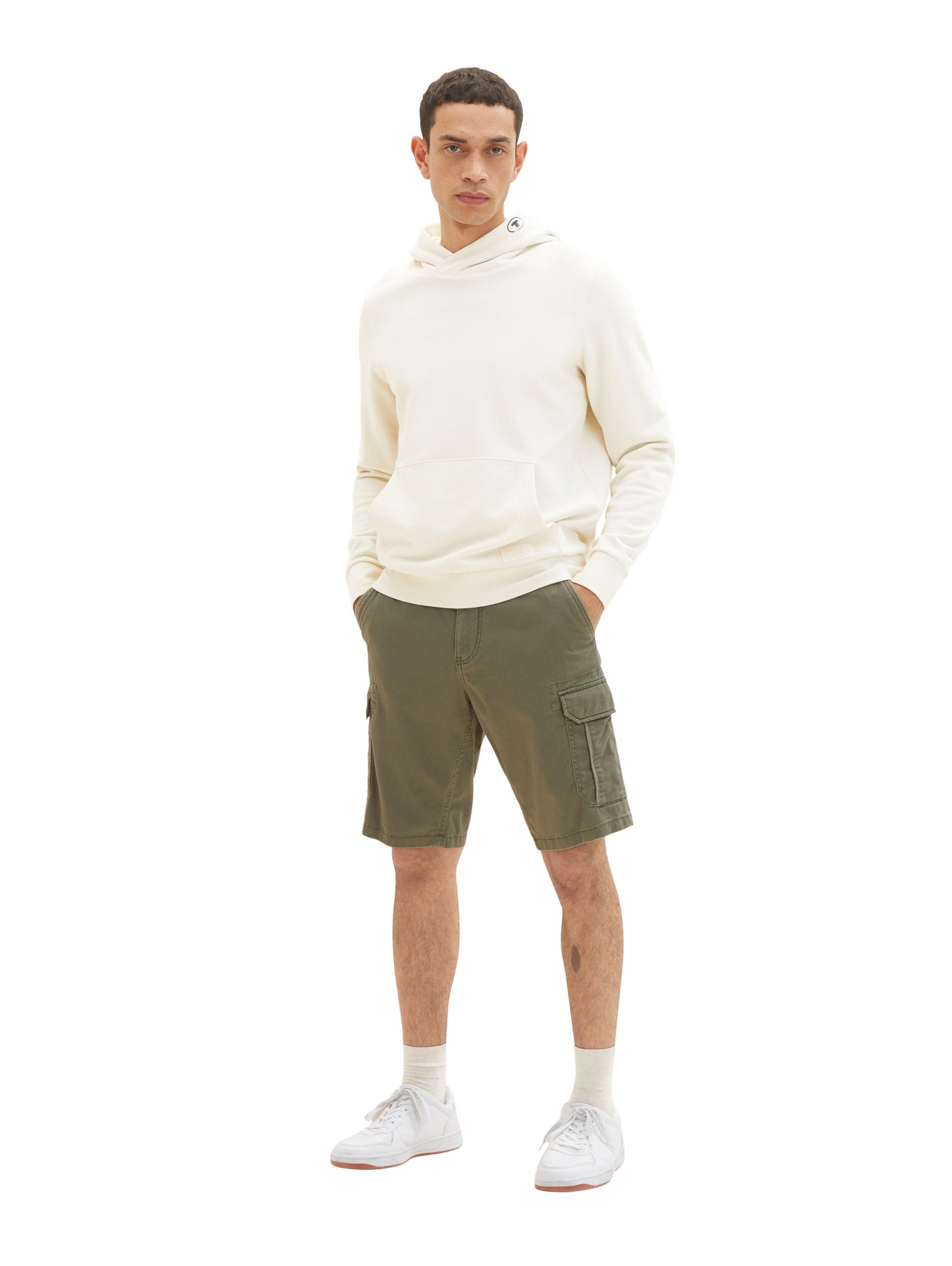 regular printed cargo shorts - 1035043