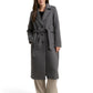 belted coat - 1047524