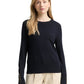 knit crew-neck with button det - 1049125