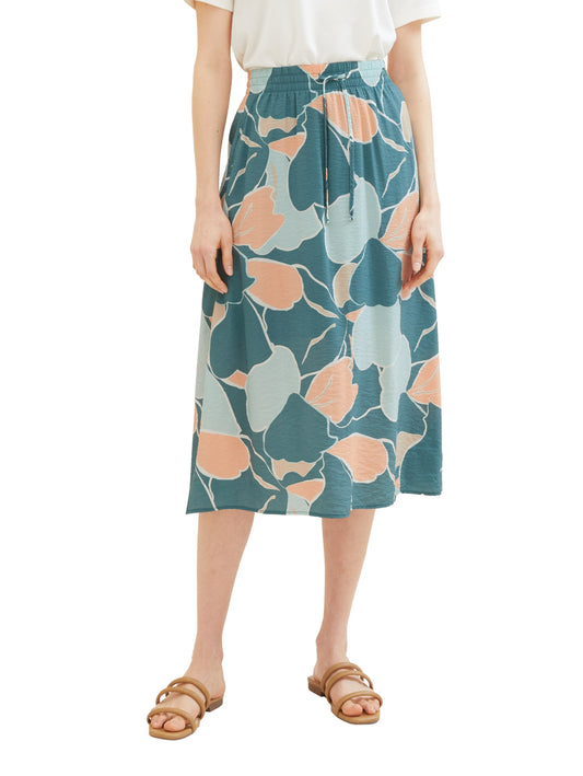 printed airblow skirt - 1040348