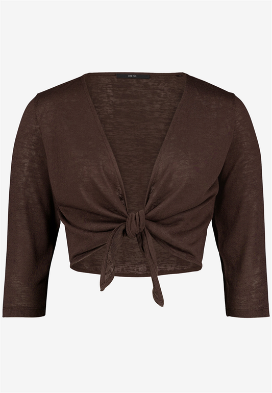 Sweat Jacke Kurz 3/4 Arm - 110-10004122