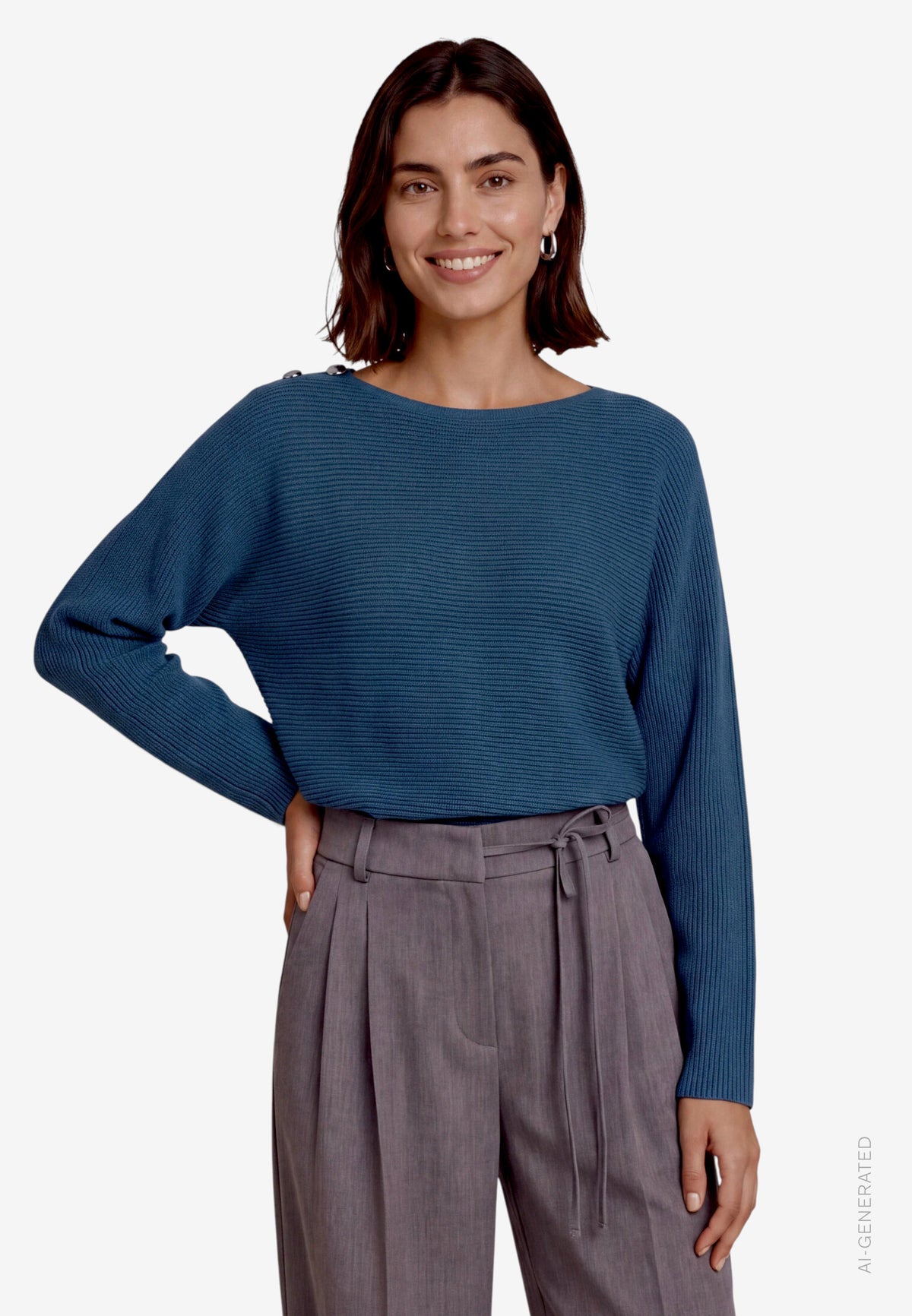 Strickpullover Kurz 1/1 Arm - 110-10004223