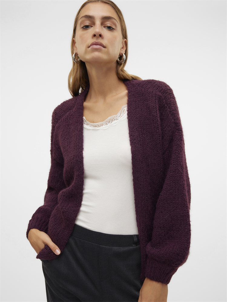 VMMAYBE LS OPEN CARDIGAN NOOS - 10273101