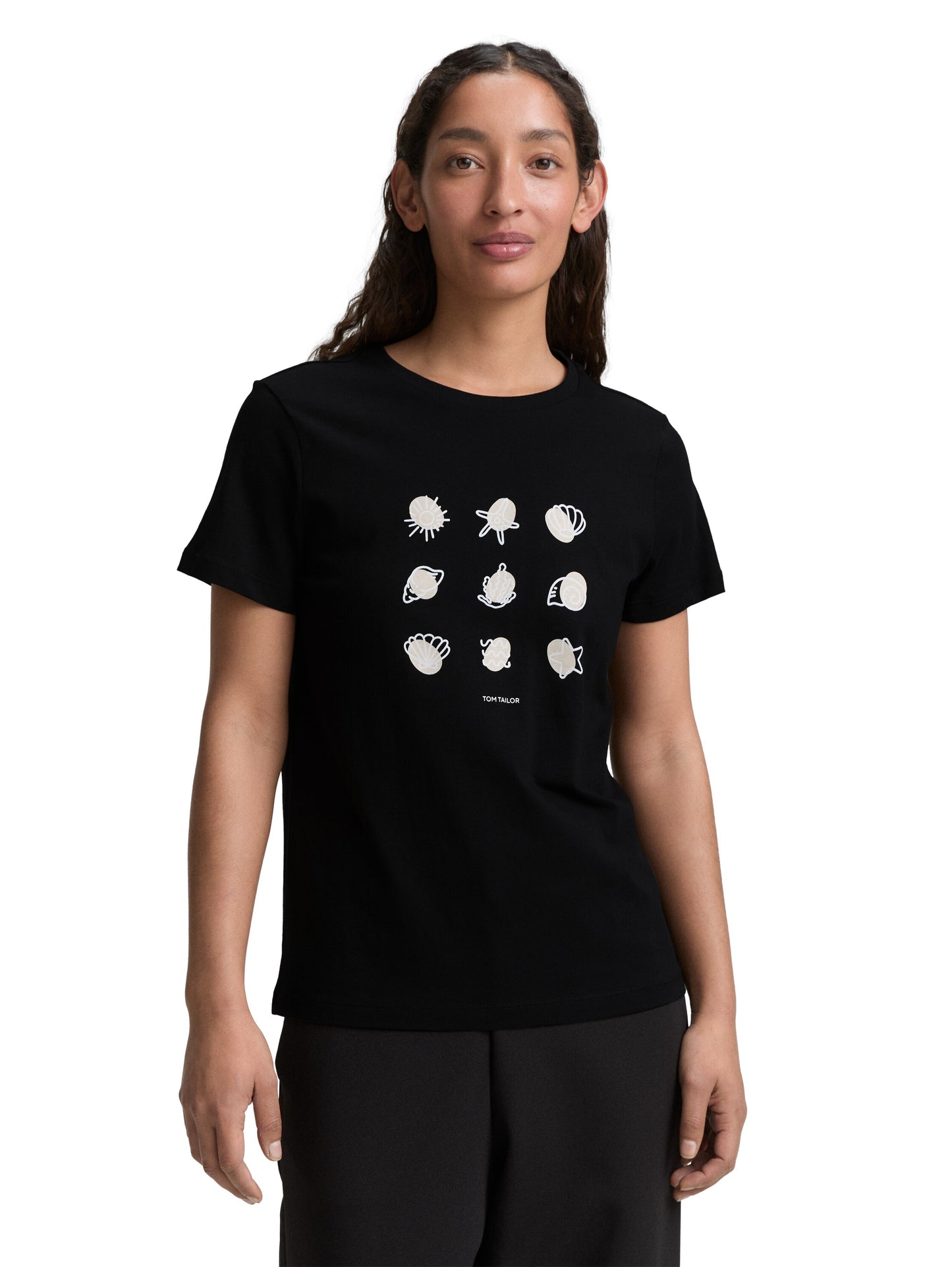 T-shirt basic with print - 1046437