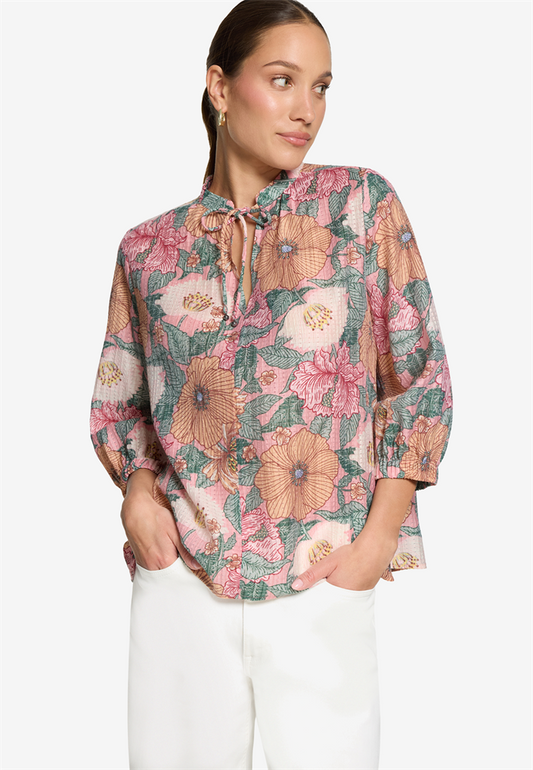 Bluse Kurz 3/4 Arm - 110-10003911