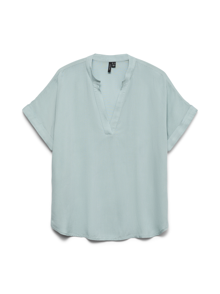 VMBEAUTY SS TOP WVN NOOS - 10279697