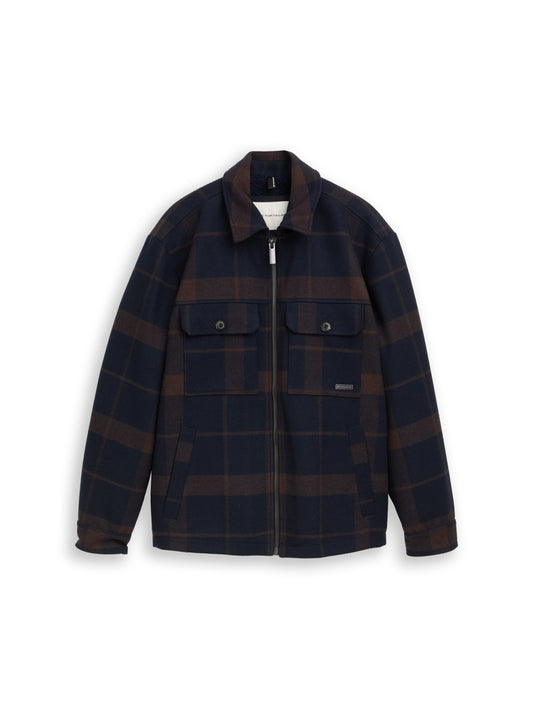 wool overshirt - 1052355