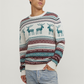 JJXMAS SNOWBALL KNIT CREW NECK - 12248145