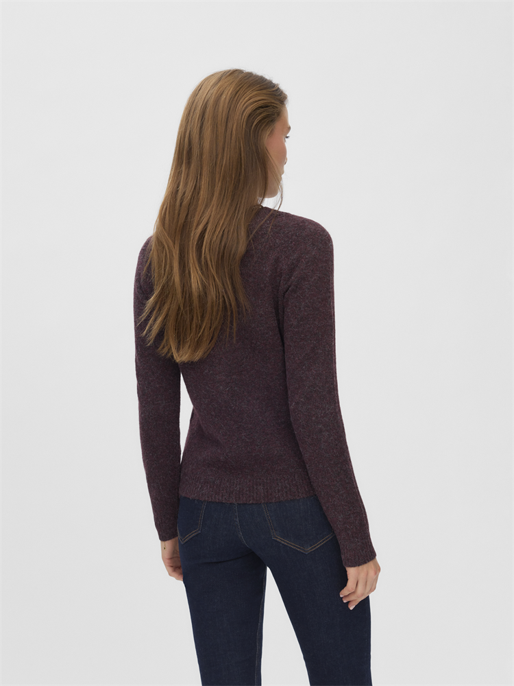VMDOFFY LS O-NECK BLOUSE GA NOOS - 10201022