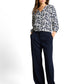 blouse with V-neck - 1049794