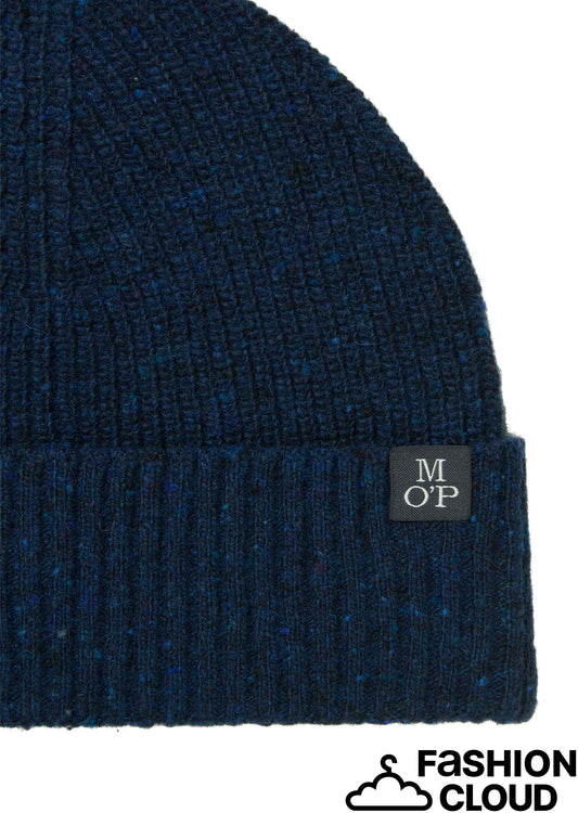 Hat, knitted, fold up, tweed, recyc - 530506601128