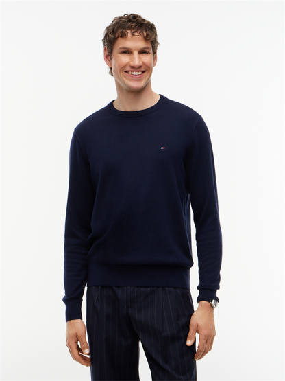 PIMA ORG CTN CASHMERE CREW NECK - MW0MW28046