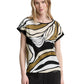 T-shirt deplaced print - 1047064