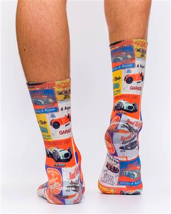 Men Socks CLASSIC CAR RACE - 2010-03164-502