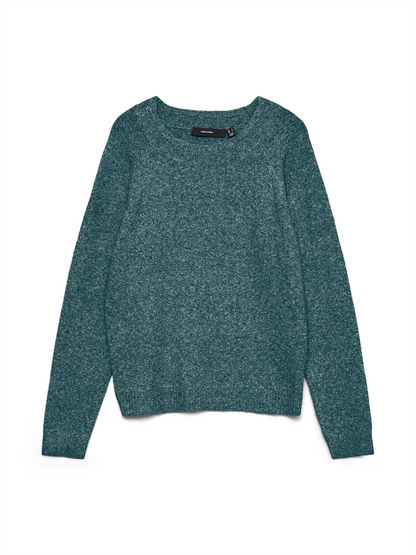 VMDOFFY LS O-NECK BLOUSE GA NOOS - 10201022