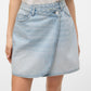 VMBETTY MR SHORT WRAP DENIM SKIRT G - 10307663