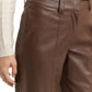 vegan leather culotte - 1048846