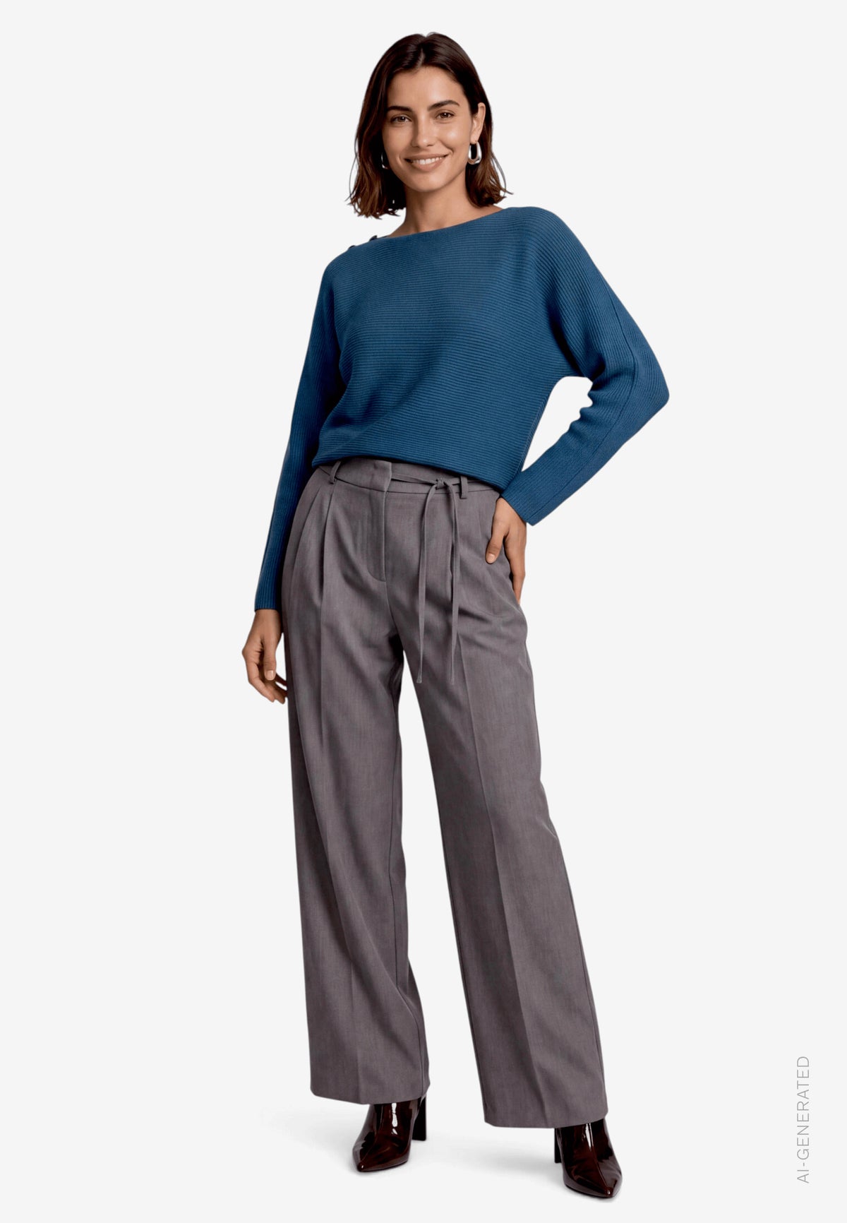 Strickpullover Kurz 1/1 Arm - 110-10004223