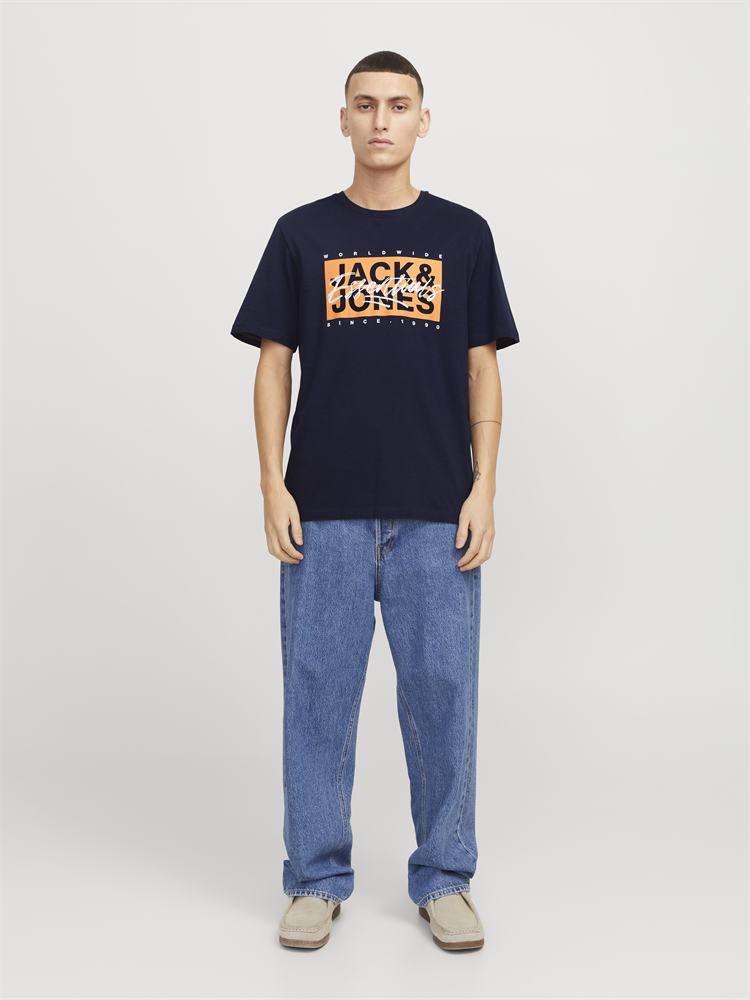 JJCOLTON TEE SS CREW NECK LN - 12268439