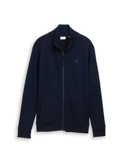 structured stand-up jacket - 1049263